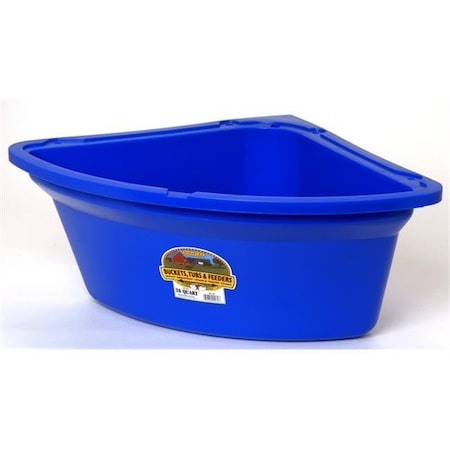 Miller Mfg Miller Manufacturing 405006008 PCF6 26 qt. Corner Feeder; Blue 405006008